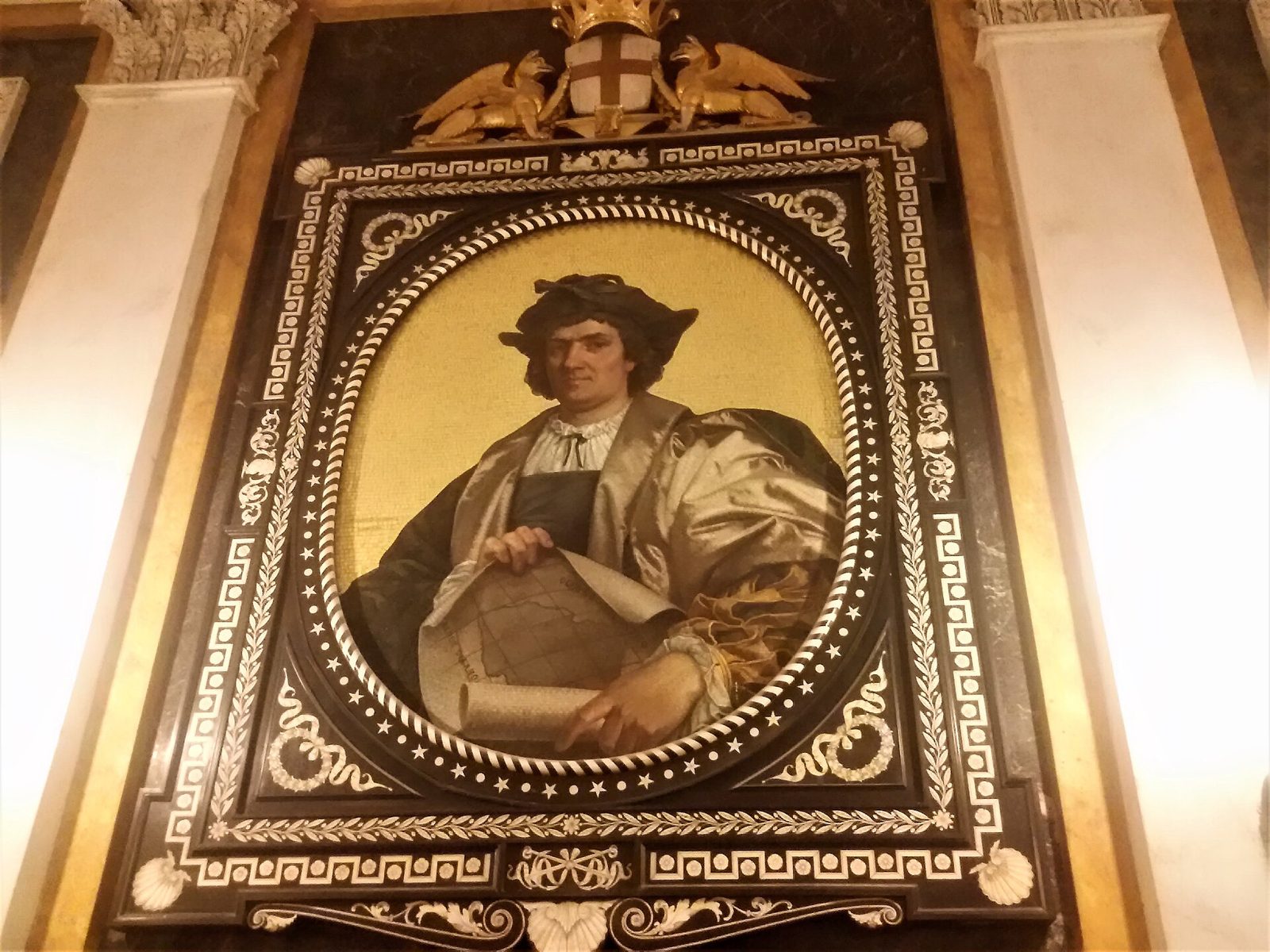 Palazzo Doria-Tursi Genova 25 - Dipinto raffigurante Cristoforo Colombo