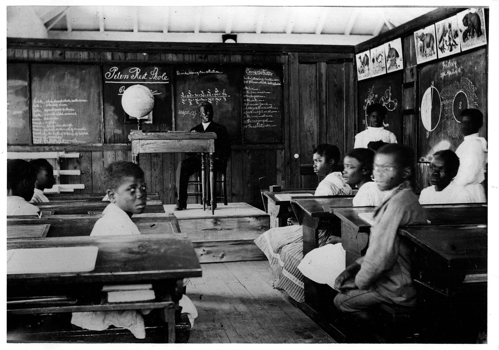 Class in a class room, Peter’s Rest Skole (9468858371)