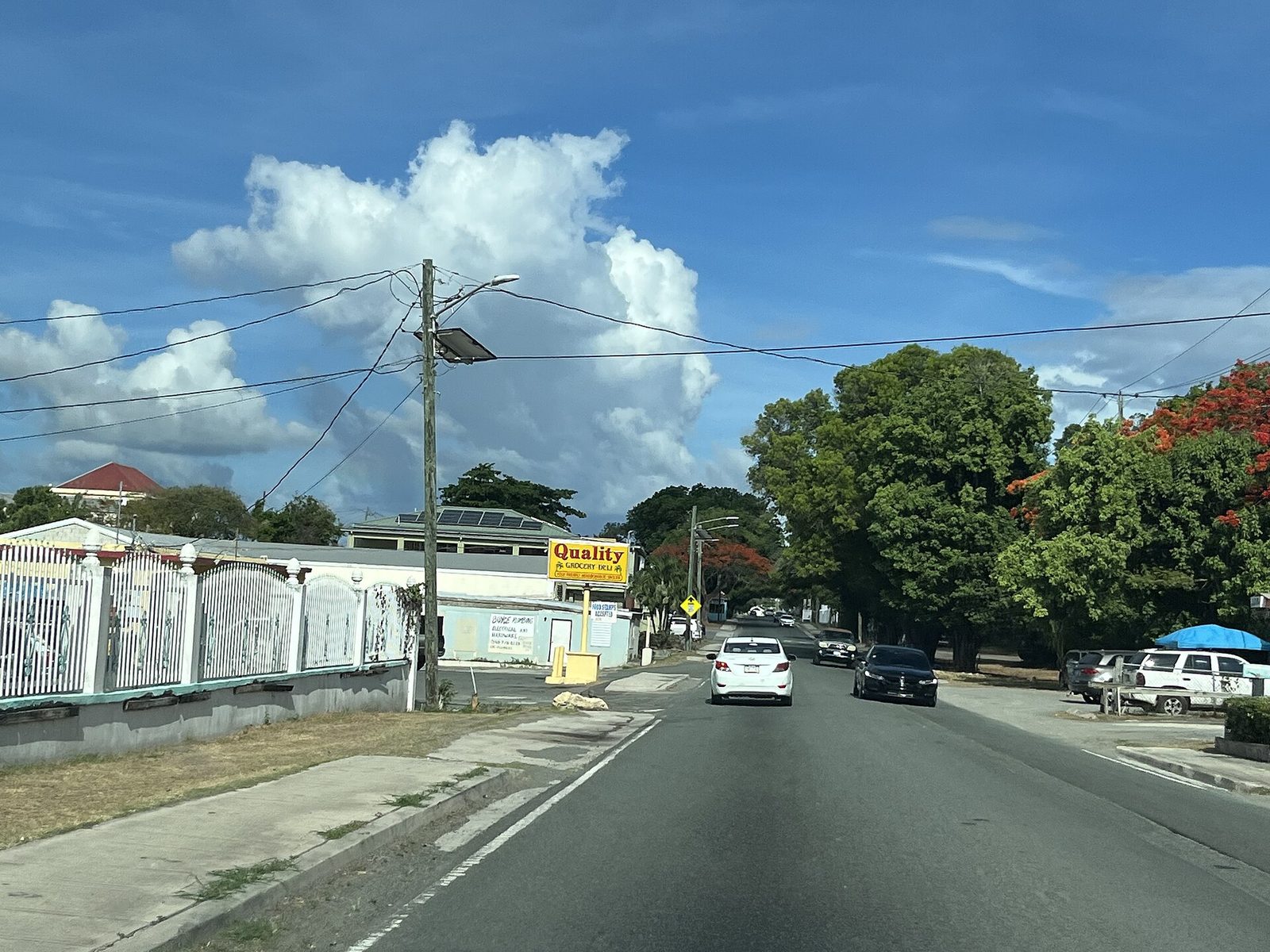 St Croix Northside road